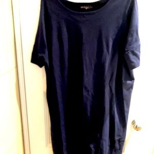 Hatch Maternity navy shift dress